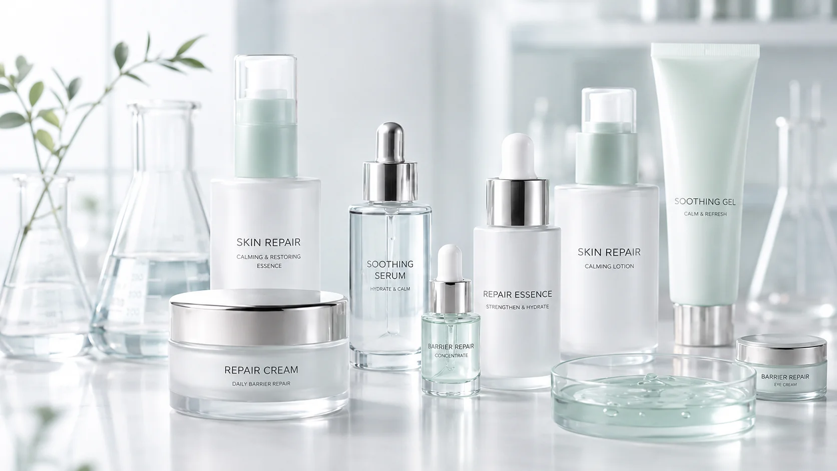Skin Repair Care Line After Aesthetic Treatments
